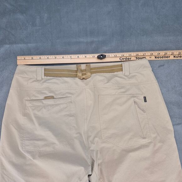 Burton Men's Multipath Utility Outdoor Hiking Shorts Khaki Inseam 10" Size 34 - Picture 6 of 7